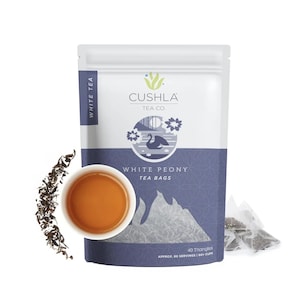 Imperial White Peony Tea - Bai Mu Dan Chinesische Teebeutel | Koffeinarm und Antioxidantien