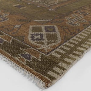 Tahj Handmade Knotted Woolen Area Rug For Bedroom Livingroom Office Oriental Rug