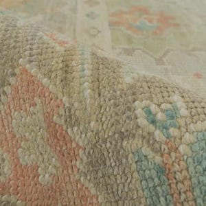 Brisa Oushak Handmade Knotted Woolen Area Rug For Bedroom Livingroom Office Oriental Rug
