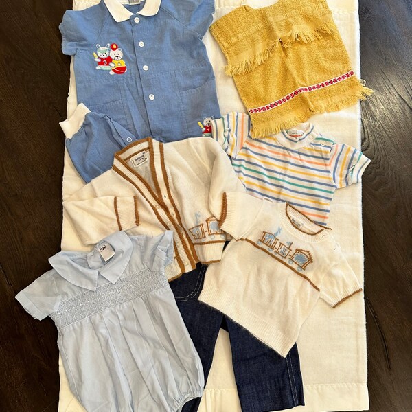 Vintage Baby Clothes Etsy