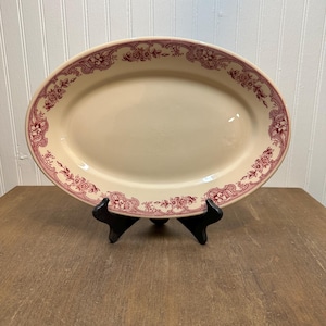Vintage “San-Tan” Wellsville Restaurant Ware Platter