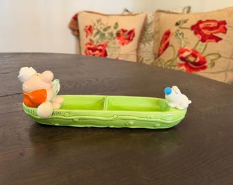 Vintage 1982 Ziggy and Fuzz Pickle Boat USS Gherkin Collectible