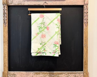 Vintage Floral Sheet Queen Flat