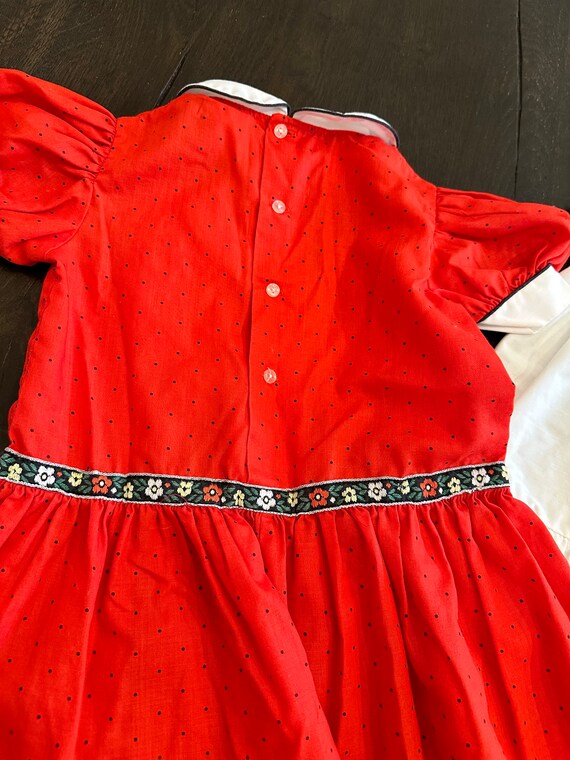 Vintage Toddler Girl Clothes / 3 Piece Baby Girl Bun… Gem