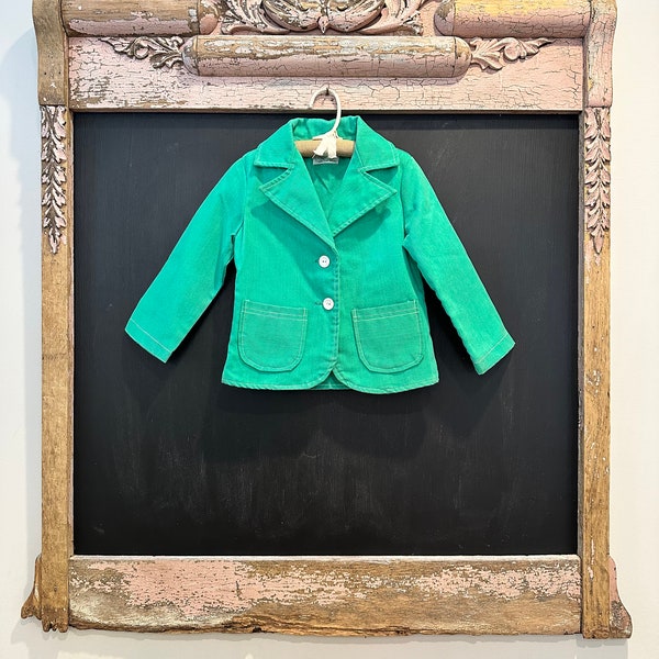 Vintage Health Tex Green Kid’s Blazer