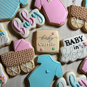Baby in Bloom Cookies