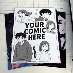 Custom Comic/Manga Printing - Monochrome
