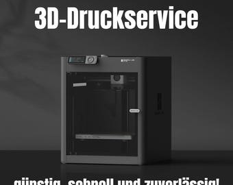 3D-Druckservice - günstig, schnell und zuverlässig!