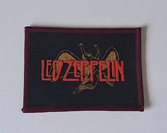 Vintage Led Zeppelin Classic Rock Music Collectible Patch