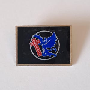 Vintage Black Sabbath Badge, 1980s Heavy Metal Pin, Ozzy Osbourne Era Collectible, Doom Rock Memorabilia