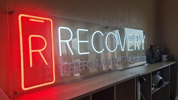 Business Neon Sign – Custom LED Light Sign for Shop, Bar, Salon, Office