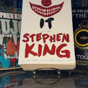 Stephen King's IT - Embellished book cover to help your bookshelves sparkle!