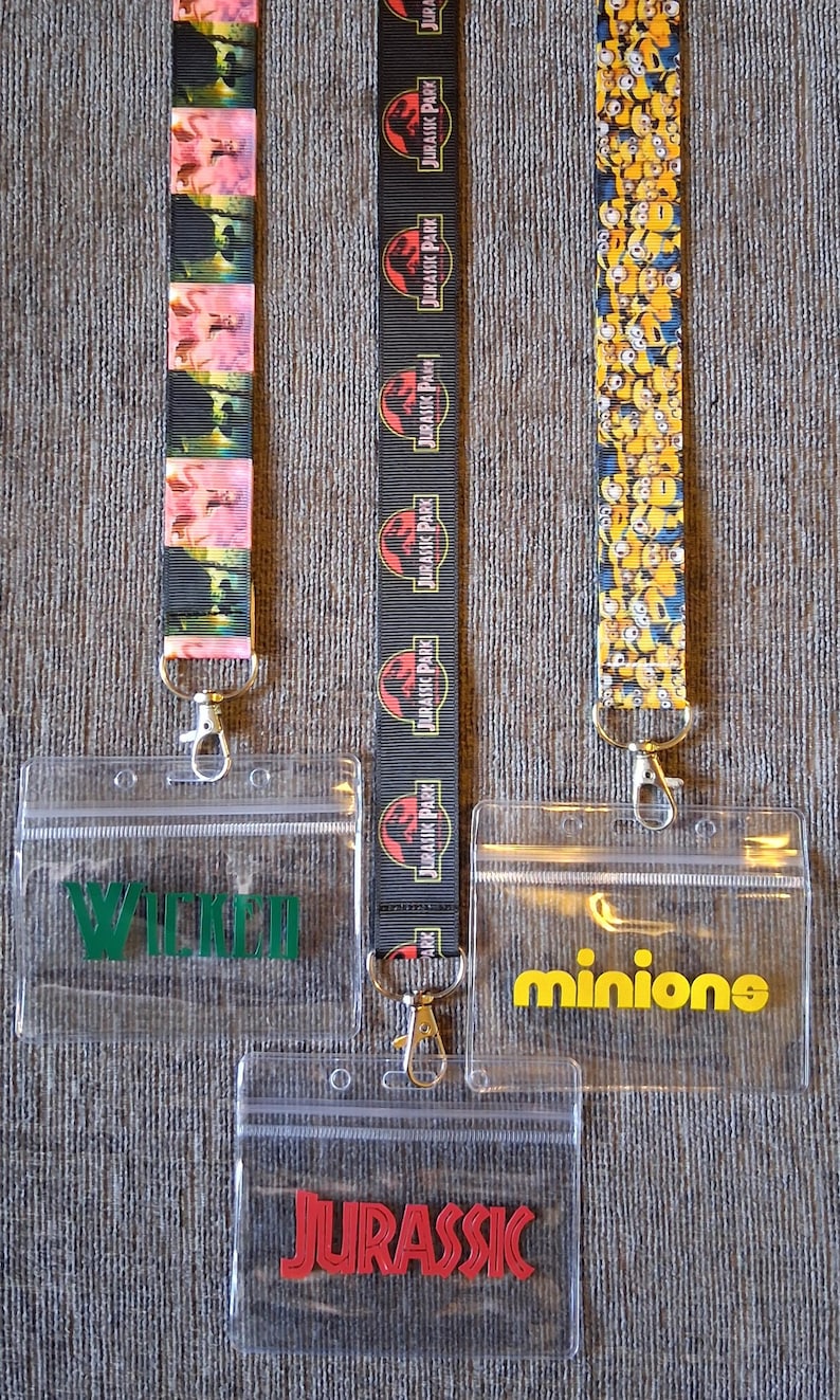 Universelles und von EPIC inspiriertes Lanyard mit Sicherheitsclip und Kartenhalter. Bild 8