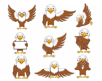Eagle SVG\ Majestic Bird Cut File\ American Eagle Cricut Silhouette Design
