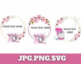 Baking Logo PNG\ Bakery Business Logo\ Baking Clipart Design\ Cake Shop Branding PNG