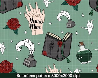 Seamless Pattern Dramione Fanfic Manacled