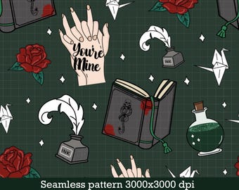 Seamless Pattern Dramione Fanfic Manacled