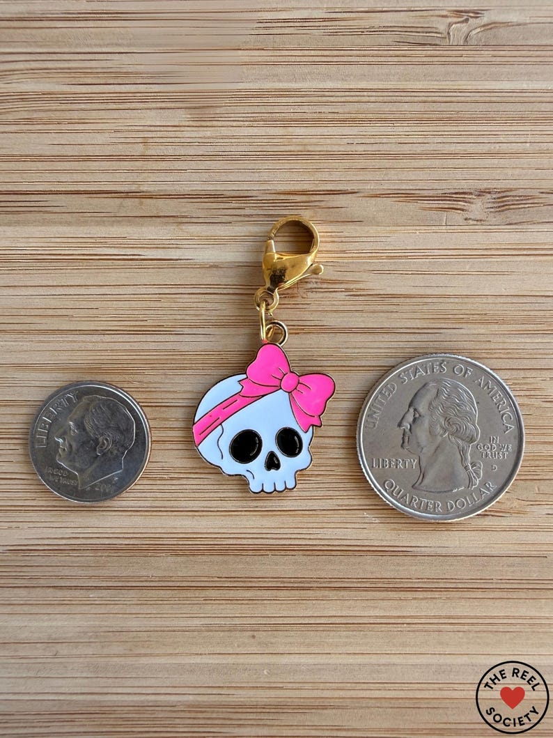 Fall / Halloween Charms | Add-On for Badge Reels, Keychains, Wristlets | Pumpkin, Ghost, Cat, Leaf & More | Cute Autumn Accessories bild 11
