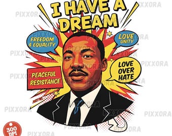 Juneteenth PNG, cita imprimible de MLK Jr., sublimación de orgullo melanina, descarga digital de patrimonio, diseño de sublimación inspirador