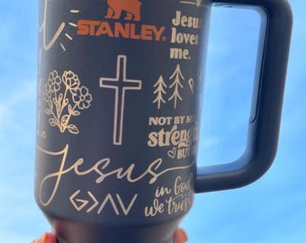 Christian Engraved Stanley 40oz Tumbler