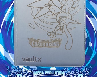ME:Chaos Rising VaultX Carpeta – Almacenamiento de TCG grabado a medida
