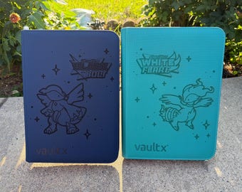 VaultX Chibi Binder – Black Bolt / White Flare