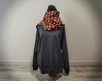 Cachecol acolchoado do Superman