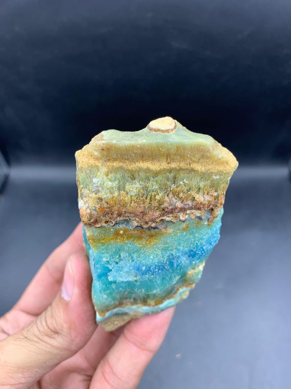 希少な天然スミソナイト標本：コレクター向け鉱物 - Etsy 日本