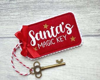 Santa’s Magic Key Handmade Christmas Eve Box Gift