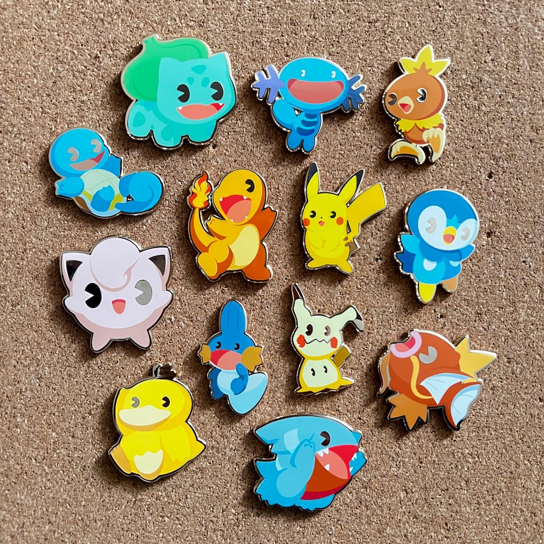 Pokemon Enamel Pin - Etsy