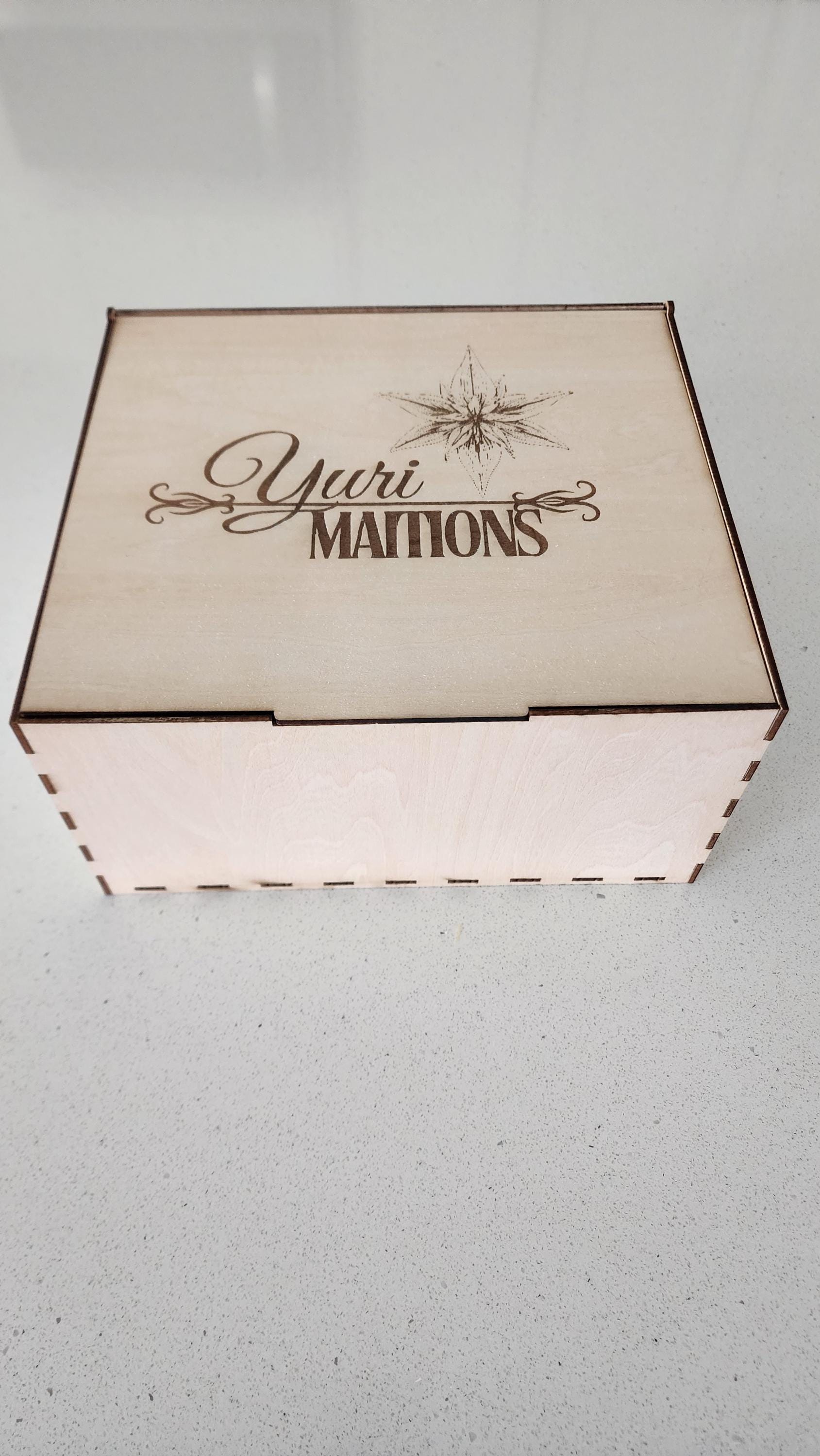 Custom Meta Quest 3S Storage Box with Lid Personalized Basswood VR Headset Case Engraved or 3D Printed Name Plate