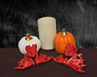 Hollow Skeleton Bat 3D Printed Articulated Fidget Toy