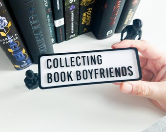 Sammelbuch Boyfriends Zeichen - Romantasy Buch - Dark Romance - Lese Geschenk Bücherregal Dekor - Bookish