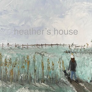 Winter Walk  Digital Art Download