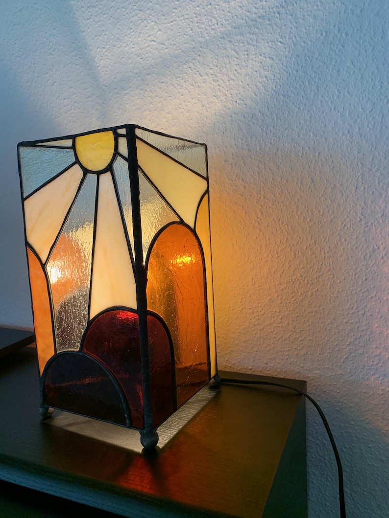GlassPlayStudioArt Rolling Hills Table Lamp - Thumbnail 5