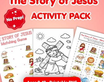 The Story of Jesus - Activity Pack for Kids