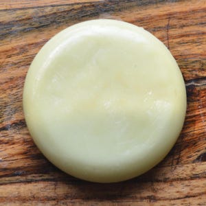Lemon Bergamot Solid Lotion Bar– Natural Massage Moisturizer for Hands, Feet & Sensitive Skin – Zero Waste Skincare in Travel Tin