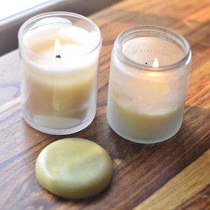 Lemon Grapefruit Solid Lotion Bar– Natural Massage Moisturizer for Hands, Feet & Sensitive Skin – Zero Waste Skincare in Travel Tin