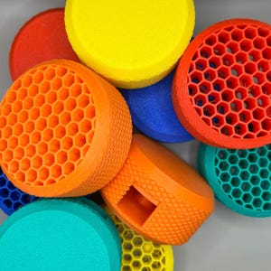 Honeycomb - Flat Cable Organizer – Cable Winder – 3D Printed Cord Management Box – Minimalist Cable Storage