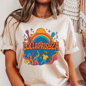 Lollapalooza Shirt - Etsy