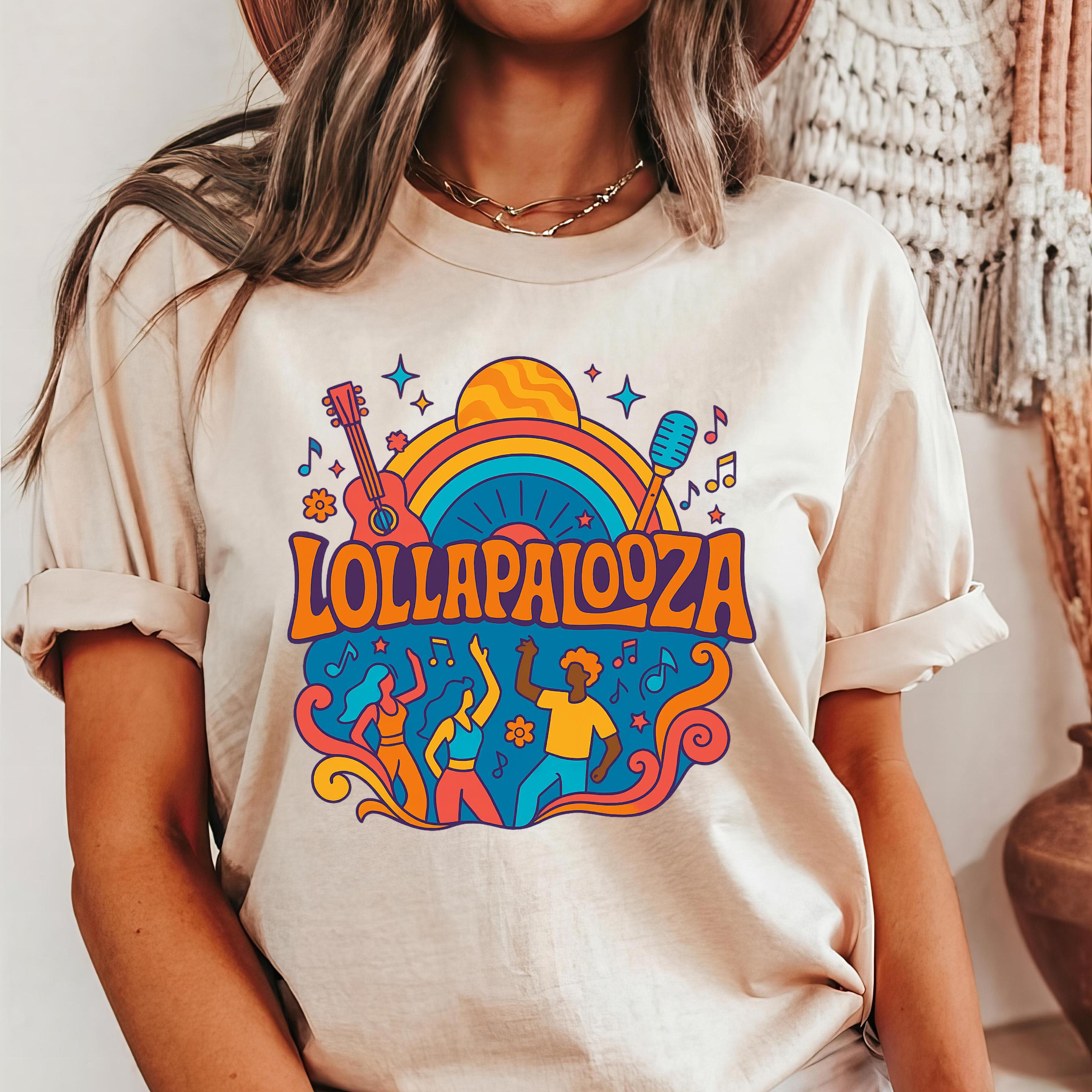 Lollapalooza Shirt - Etsy