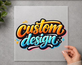 Custom DTF Transfer Ready to Press | Personalized DTF Print Transfer | Upload Your Design | Heat Transfer for T-Shirts