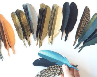 Single Feather magnets