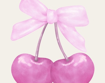 Pink Aesthetic Digital Print - Collage Wall Art