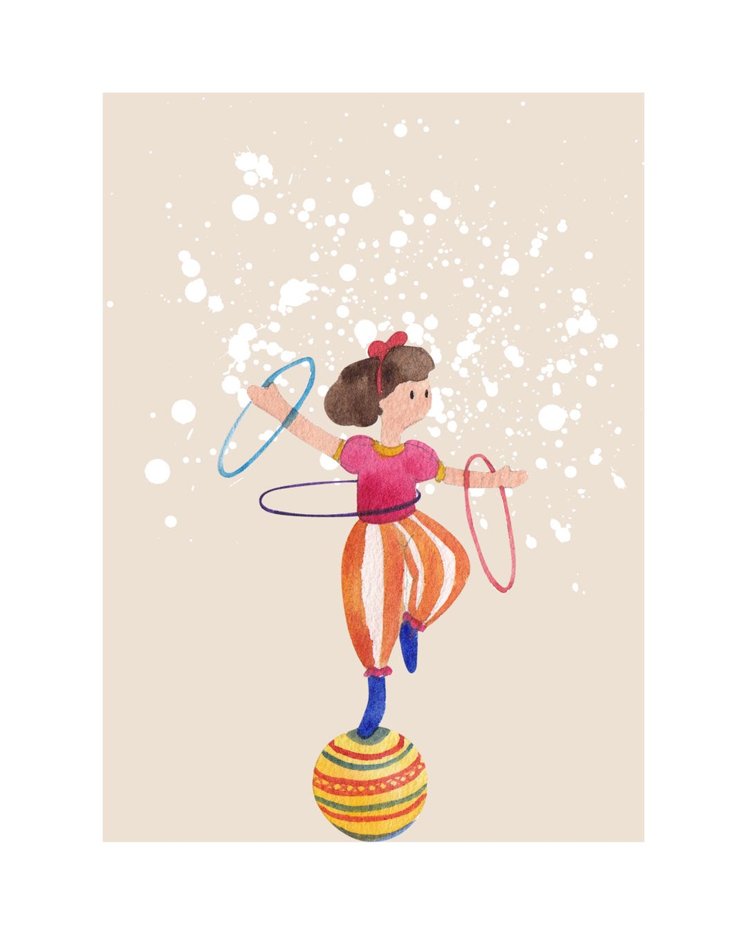 Printable Circus Animal Wall Art — Nursery Set — Instant Download - Etsy