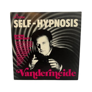 1970’s “Learn Self-Hypnosis” Vandermeide LP Record | Self Help, Vinyl Oddities | 12”