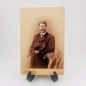 Victorian Gentleman Photo: Handlebar Moustache, Lamson Studio, Portland Maine