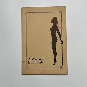 1942 &quot;A Woman’s Birthright&quot; Vintage Health & Beauty Booklet | Wallace Slimming Course | Ephemera, Oddities