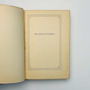 The Flying Dutchman by Michael Arlen | 1939 First Edition | Vintage Hardcover Novel