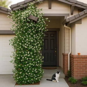 20 White Jasmine Seeds – Rare Fragrant Climbing Vine or Bush, Exotic Garden Flower Plant – USA Seller
